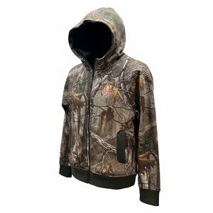 Under Armour Realtree Camo‎ Full Zip HeatGear Hoodie Jacket Womens S 3094
